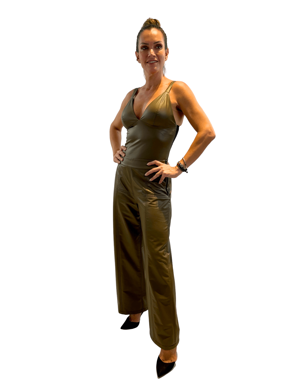 Calça Feminina Verde Militar TAO